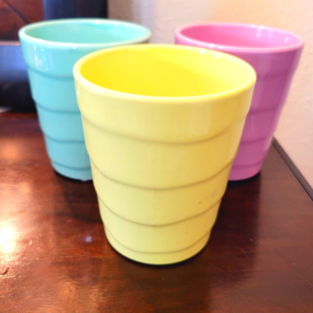 Pastel Ceramic Vase Set - Picture 1 of 5